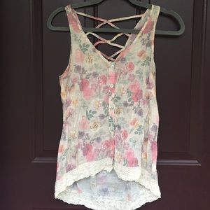 Floral Tank